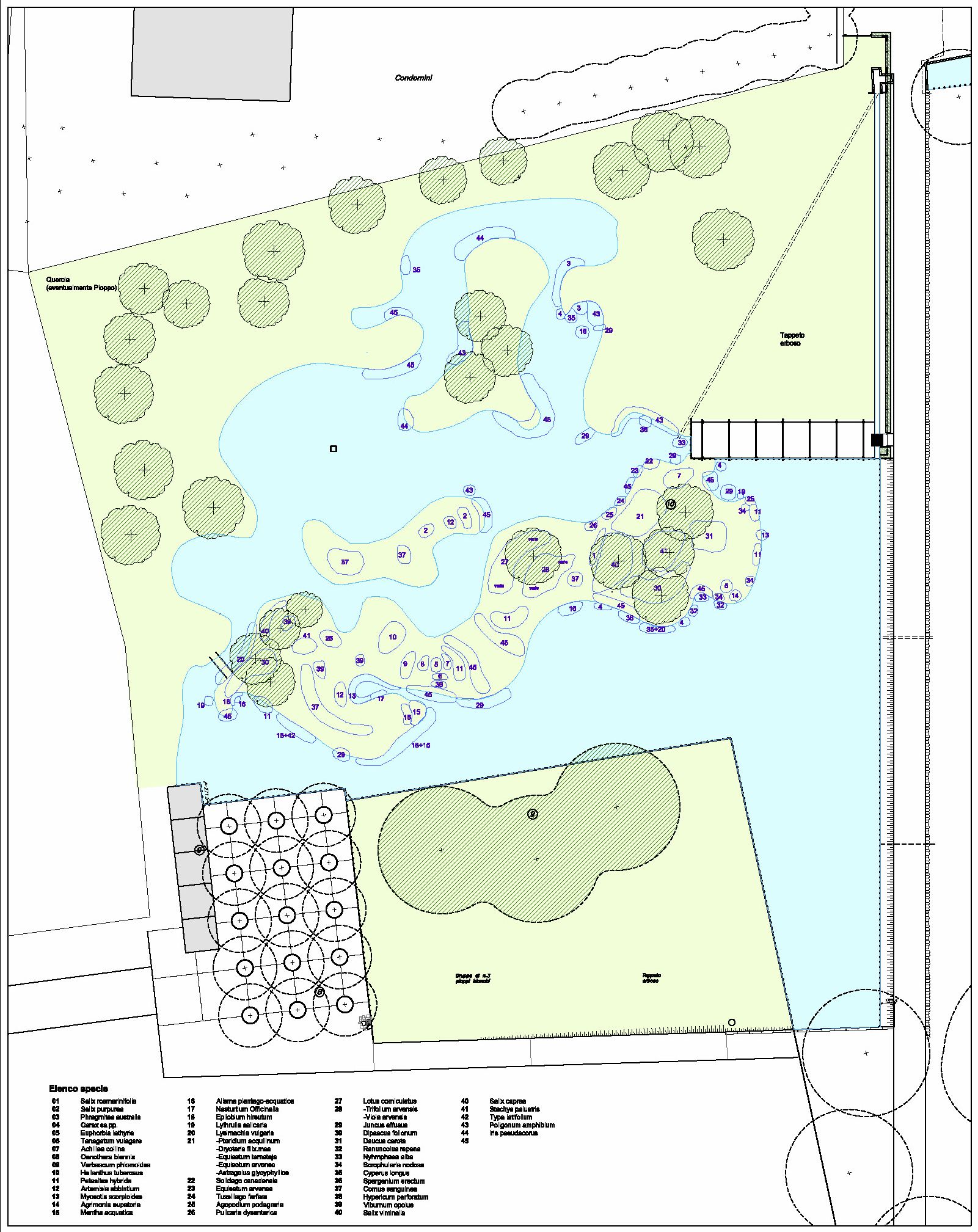 Giardino d'acqua CANTIERE Piantagione GDA