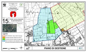 Carta modifica confini e oasi protezione