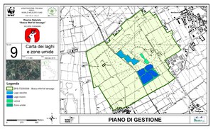 Carta delle zone umide e laghi